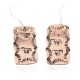 Handmade Certified Authentic Horse Navajo Pure Copper Dangle Native American Earrings 18170-10