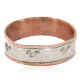 Handmade Kokopelli Navajo .925 Sterling Silver Pure Copper Native American Ring 16979-26