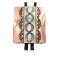 Handmade Certified Authentic Leather Navajo Pure Copper and Nickel Native American Bolo Tie 24489-4