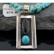 Handmade Certified Authentic Navajo .925 Sterling Silver 12kt Gold Filled Turquoise and Black Onyx Native American Necklace 390572759521