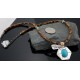 Handmade Certified Authentic Navajo .925 Sterling Silver 12kt Gold Filled Turquoise Native American Necklace 390595343521
