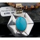 Handmade Certified Authentic Navajo .925 Sterling Silver 12kt Gold Filled Turquoise Native American Necklace 390595343521