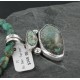 Handmade Certified Authentic Navajo .925 Sterling Silver and Turquoise Native American Necklace 370907908863