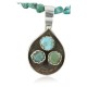 Handmade Certified Authentic Navajo .925 Sterling Silver and Turquoise Native American Necklace 370922325029 Handmade Certified Authentic Navajo .925 Sterling Silver and Turquoise Native American Necklace 370922325029