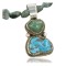 Handmade Certified Authentic Navajo .925 Sterling Silver and Turquoise Native American Necklace 370964627960