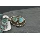 Handmade Certified Authentic Navajo .925 Sterling Silver and Turquoise Native American Necklace 370976661757