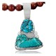 Handmade Certified Authentic Navajo .925 Sterling Silver and Turquoise Native American Necklace 370989080807