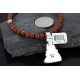 Handmade Certified Authentic Navajo .925 Sterling Silver and Turquoise Native American Necklace 370989080807