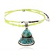 Handmade Certified Authentic Navajo .925 Sterling Silver and Turquoise Native American Necklace 370993141781
