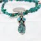 Handmade Navajo .925 Sterling Silver and Turquoise Native American Necklace 370996180716 Handmade Navajo .925 Sterling Silver and Turquoise Native American Necklace 370996180716