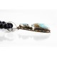 Handmade Certified Authentic Navajo .925 Sterling Silver and Turquoise Native American Necklace 371006022155