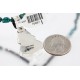 Handmade Certified Authentic Navajo .925 Sterling Silver and Turquoise Native American Necklace 371013528686