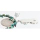 HANDMADE Certified Authentic Navajo .925 Sterling Silver & Turquoise Native American Necklace 371297789152