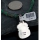 Handmade Certified Authentic Navajo .925 Sterling Silver and Turquoise Native American Necklace 390654095590