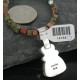 Handmade Certified Authentic Navajo .925 Sterling Silver and Turquoise Native American Necklace 390682093129