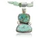 Handmade Navajo .925 Sterling Silver and Turquoise Native American Necklace 390683809179