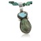 Handmade Certified Authentic Navajo .925 Sterling Silver and Turquoise Native American Necklace 390720104880