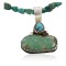 Handmade Certified Authentic Navajo .925 Sterling Silver and Turquoise Native American Necklace 390738121749