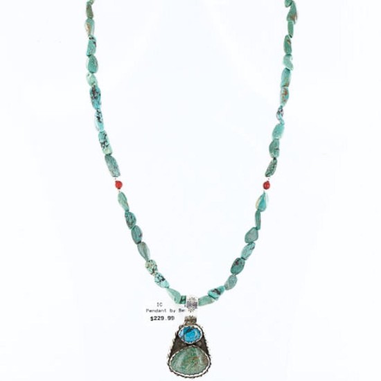 Handmade Certified Authentic Navajo .925 Sterling Silver and Turquoise Native American Necklace 390766175500 Handmade Certified Authentic Navajo .925 Sterling Silver and Turquoise Native American Necklace 390766175500