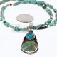 Handmade Certified Authentic Navajo .925 Sterling Silver and Turquoise Native American Necklace 390766175500 Handmade Certified Authentic Navajo .925 Sterling Silver and Turquoise Native American Necklace 390766175500