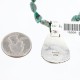 Handmade Certified Authentic Navajo .925 Sterling Silver and Turquoise Native American Necklace 390766175500 Handmade Certified Authentic Navajo .925 Sterling Silver and Turquoise Native American Necklace 390766175500