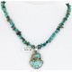 Handmade Certified Authentic Navajo .925 Sterling Silver and Turquoise Native American Necklace 390836707320