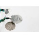 Handmade Certified Authentic Navajo .925 Sterling Silver and Turquoise Native American Necklace 390836707320