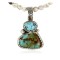 Handmade Certified Authentic Navajo .925 Sterling Silver and Turquoise Native American Necklace 390858384853