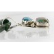 Handmade Certified Authentic Navajo .925 Sterling Silver and Turquoise Native American Necklace 390858793222