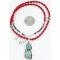 Handmade Navajo .925 Sterling Silver and Turquoise Native American Necklace & Pendant 371026813804