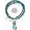 Handmade Navajo .925 Sterling Silver and Turquoise Native American Necklace & Pendant 371026839851 Handmade Navajo .925 Sterling Silver and Turquoise Native American Necklace & Pendant 371026839851