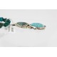Handmade Certified Authentic Navajo .925 Sterling Silver and Turquoise Native American Necklace & Pendant 371026839851