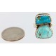 Handmade Certified Authentic Navajo .925 Sterling Silver and Turquoise Native American Ring  390848425931