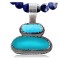 Handmade Certified Authentic Navajo .925 Sterling Silver andONE Mountain Turquoise Native American Necklace 390749501488