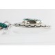 HANDMADE Certified Authentic Navajo .925 Sterling Silver Beauty Turquoise Native American Necklace 390889966225