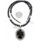 Handmade Navajo .925 Sterling Silver BLACK ONYX and Turquoise Native American Necklace 371014426959 Handmade Navajo .925 Sterling Silver BLACK ONYX and Turquoise Native American Necklace 371014426959