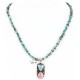 Handmade Certified Authentic Navajo .925 Sterling Silver Charoite Turquoise Native American Necklace 371046896637