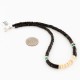 Handmade Certified Authentic Navajo .925 Sterling Silver Graduated Heishi, Turquoise and Spiny Oyster Native American Necklace 390739575384