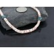 Handmade Certified Authentic Navajo .925 Sterling Silver Graduated Melon Shell and Turquoise Native American Necklace 390738130606 Handmade Certified Authentic Navajo .925 Sterling Silver Graduated Melon Shell and Turquoise Native American Necklace 390738130606