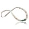 Handmade Certified Authentic Navajo .925 Sterling Silver Graduated Melon Shell and Turquoise Native American Necklace 390738767527