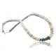 Handmade Certified Authentic Navajo .925 Sterling Silver Graduated Melon Shell and Turquoise Native American Necklace 390738767527
