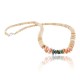Handmade Certified Authentic Navajo .925 Sterling Silver Graduated Melon Shell and Turquoise Native American Necklace 390751428304 Handmade Certified Authentic Navajo .925 Sterling Silver Graduated Melon Shell and Turquoise Native American Necklace 390751428304
