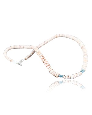 Handmade Certified Authentic Navajo .925 Sterling Silver Graduated Spin Turquoise Native American Necklace 390740964562