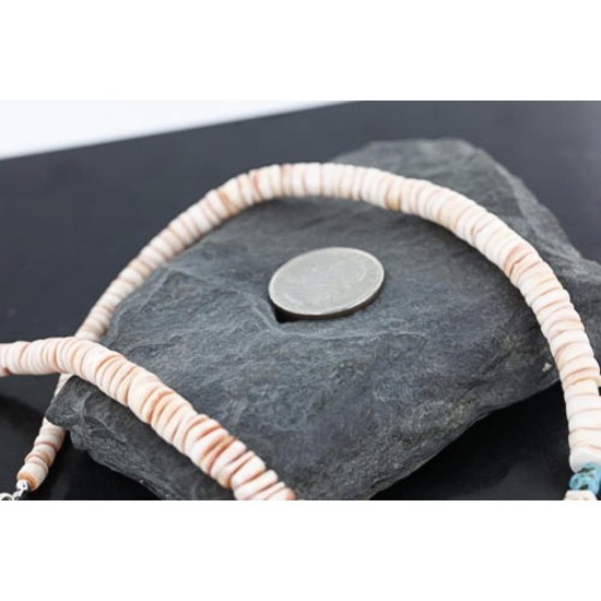 Handmade Certified Authentic Navajo .925 Sterling Silver Graduated Spin Turquoise Native American Necklace 390740964562 Handmade Certified Authentic Navajo .925 Sterling Silver Graduated Spin Turquoise Native American Necklace 390740964562