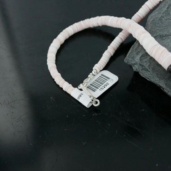 Handmade Certified Authentic Navajo .925 Sterling Silver Graduates Spiny Oyster and Turquoise Native American Necklace 390728903444 Handmade Certified Authentic Navajo .925 Sterling Silver Graduates Spiny Oyster and Turquoise Native American Necklace 390728903444