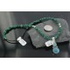 Handmade Certified Authentic Navajo .925 Sterling Silver LONE MOUNTAIN and Turquoise Native American Necklace 370908759240