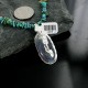 Handmade Certified Authentic Navajo .925 Sterling Silver Natural Abalone and Turquoise Native American Necklace 390663230037 Handmade Certified Authentic Navajo .925 Sterling Silver Natural Abalone and Turquoise Native American Necklace 390663230037