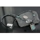 Handmade Certified Authentic Navajo .925 Sterling Silver Natural Black Onyx and Turquoise Native American Necklace & Pendant 370929282361