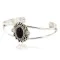 Handmade Navajo .925 Sterling Silver Natural Black Onyx Native American Bracelet 371034956943 Handmade Navajo .925 Sterling Silver Natural Black Onyx Native American Bracelet 371034956943