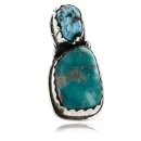 Handmade Navajo .925 Sterling Silver Natural BLUE Mountain Turquoise Native American Ring 390758610863